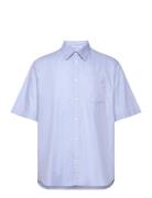 Aaron Ss Shirt Wood Wood Blue