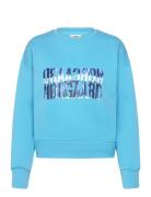 Organic Sweat Tilvina Sweatshirt Mads Nørgaard Blue