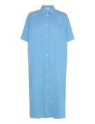 Crinckle Pop Canaria Dress Mads Nørgaard Blue