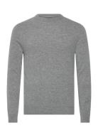 Extrafine Lambswool C-Neck O/S GANT Grey