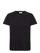 T-Shirt With Round Neck - Mid Sleev Coster Copenhagen Black