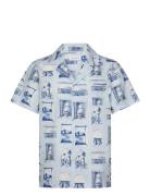 Germain Windows Print Maison Labiche Paris Blue