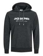 Jjalvis Sweat Hood Jack & J S Grey