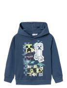 Nkmjiro Minecraft Sweat Wh Bru Noos Bfu Name It Blue