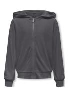 Kogrebel L/S Zip Hood Swt Kids Only Grey