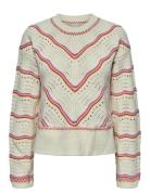 Yaslimera Ls Knit Pullover S. YAS Beige