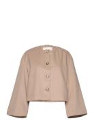 Vmlili Ls Short Jacket Vma Vero Moda Beige