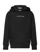 Printed Hoody Tom Tailor Black