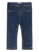 Drawstring Waist Jeans Mango Blue