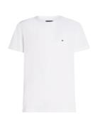 Essential Reg Fit Solid Tee Tommy Hilfiger White