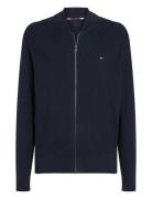 Structure Baseball Zip Through Tommy Hilfiger Navy