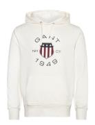 Print Sweat Hoodie GANT White