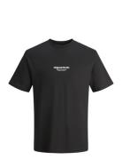 Jorvesterbro Tee Ss Crew Neck Noos Mni Jack & J S Black