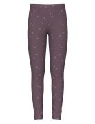 Nkfvivian Glitter Legging Name It Purple