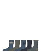 Nkmvaks 5P Sock Name It Navy