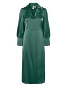 Yaspella Ls Long Dress S. Noos YAS Green