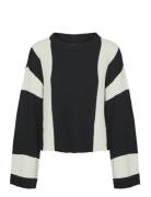 Vmgigi Ls O-Neck Pullover Lcs Rep Vero Moda Black