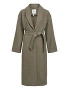 Objpisa Long Coat Noos Object Brown