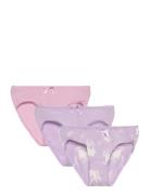 Nmfbriefs 3P Pastel Lilac Horse Noos Name It Pink