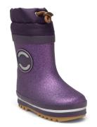 Winter Wellies - Glitter Mikk-line Purple