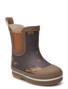 Short Winter Wellies - Aop Mikk-line Khaki