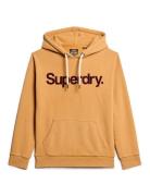 Classic Core Logo Hoodie Superdry Yellow