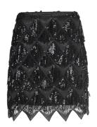 Melvina Sequin Skirt Twist & Tango Black