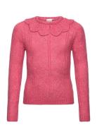 Pullover Ls Knit Minymo Pink