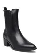 Biacarol Chelsea Boot Smooth Leather Bianco Black