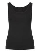 Women Bamboo Tank Top URBAN QUEST Black