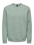 Onsceres Crew Neck Noos ONLY & SONS Green