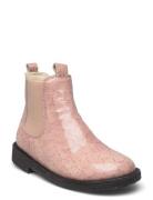 Booties - Flat - With Elastic ANGULUS Pink