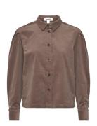 Slhelle Shirt Soaked In Luxury Brown