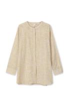 Monochrome Lines Ida Shirt Juna Beige