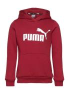 Ess Logo Hoodie Fl G PUMA Red