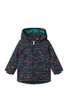 Nmmmax Jacket Aop Name It Navy