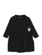 Basic Ls Dress Tencel™ Mini Rodini Black