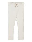 Rib Jersey Leggings W. String Copenhagen Colors Beige