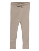 Rib Jersey Leggings W. String Copenhagen Colors Grey