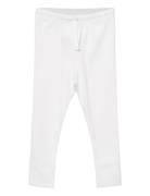 Rib Jersey Leggings W. String Copenhagen Colors White