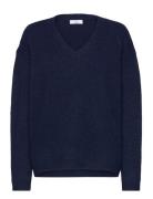 Cc Heart Amelia Alpaca V-Neck Coster Copenhagen Blue