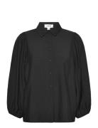 Slleodora Stefani Shirt 3/4 Soaked In Luxury Black