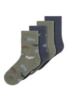 Nmmwak Wo/Bl 4P Sock Name It Navy