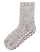 Nmfwaksi Wo/Bl Terry Sock W/Non Skid Name It Grey