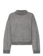 Tine Knit Crew Neck HOLZWEILER Grey