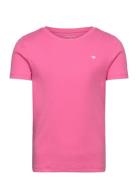 Solid Rib T-Shirt Tom Tailor Pink