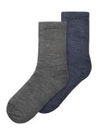 Nkmwakta Wo/Vi 2P Sock Name It Navy