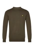 Cotton Merino Crew Neck Jumper Lyle & Scott Khaki