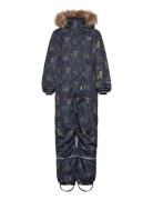 Snow Suit Aop Minymo Navy