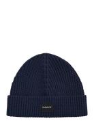 Unisex. Cotton Rib Knit Beanie GANT Navy